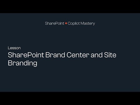 SharePoint : Animate Your Sites Visuals with Brand Center