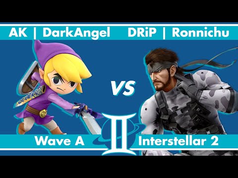 Interstellar 2: Wave A Pools - AK | DarkAngel (Toon Link) vs DRiP | Ronnichu (Snake)