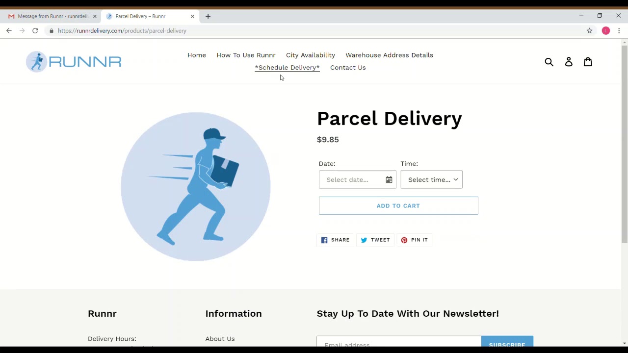 How To Use Runnr Delivery