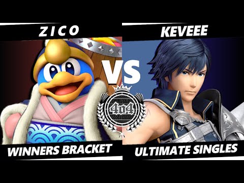 4o4 Smash Night 76 - GUMP2| Z I C O (King Dedede) vs Keveee (Chrom) - Winners Round 4