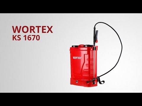 фото опрыскиватель аккумуляторный wortex ks 1670, 12в, аккум. 8 ач, 16 л, 4 бар вортекс вортэкс ранцевый 0