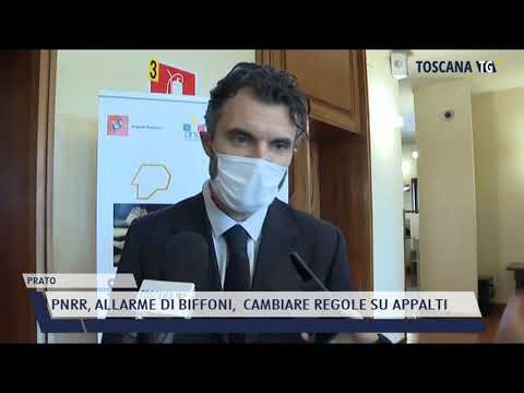2021-10-11 PRATO - PNRR, ALLARME DI BIFFONI,  CAMBIARE REGOLE SU APPALTI