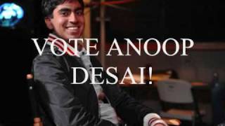 Vote Anoop Desai!