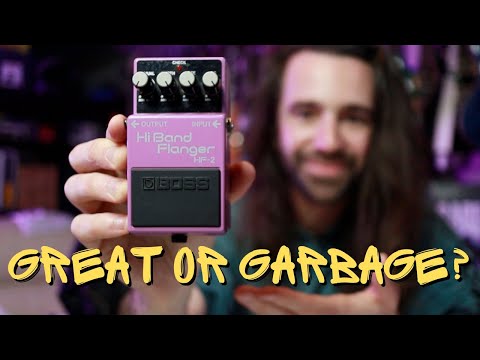 Boss HF-2 Hi Band Flanger (Green Label) 1989 - 1993 - Pink image 7