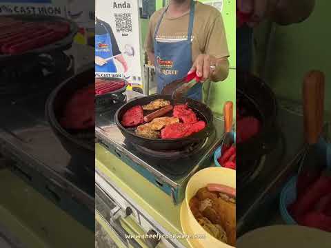 Ayam Grill menggunakan Cast Iron Cookware 