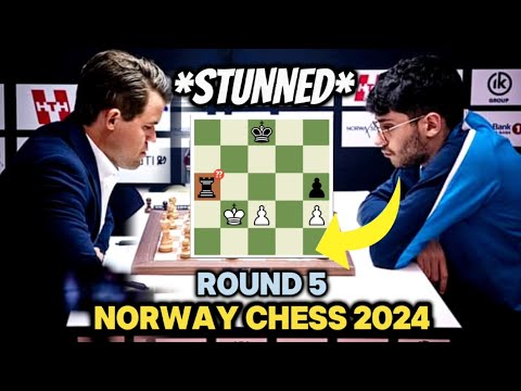 BLUNDER ENDGAME!! | Magnus Carlsen (2830) vs. Alireza Firouzja (2737) | NORWAY CHESS 2024 - R5