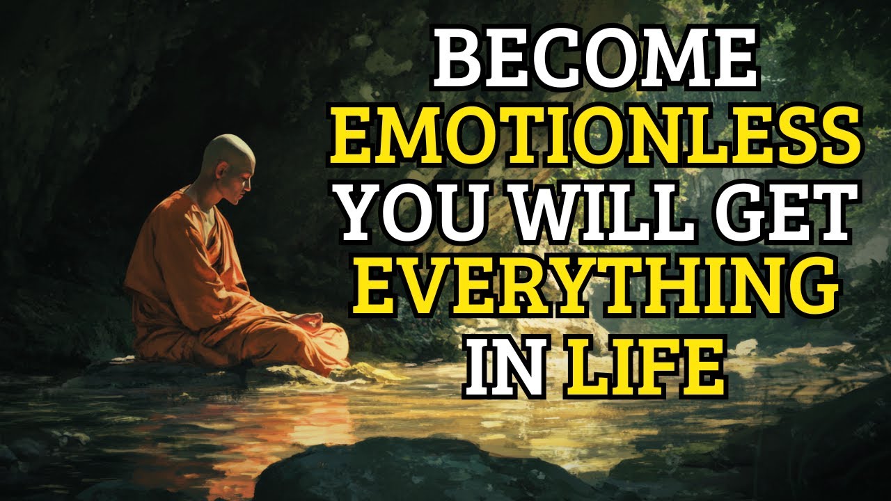 How To Become Emotionless | Buddhism