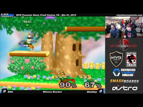 Shots Fired - Kite vs Smokey - SSBM