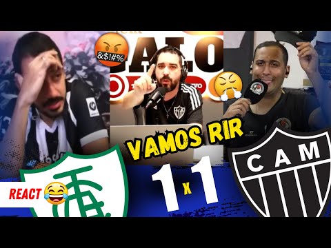Reactions of outraged Atlético fans - América 1x1 Atlético | Football Reactions