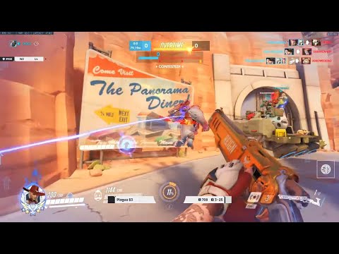 GALE DPS MAIN ASHE - 41 SCOPED CRITICAL HIT! [ OVERWATCH SEASON 24 TOP 500 ]