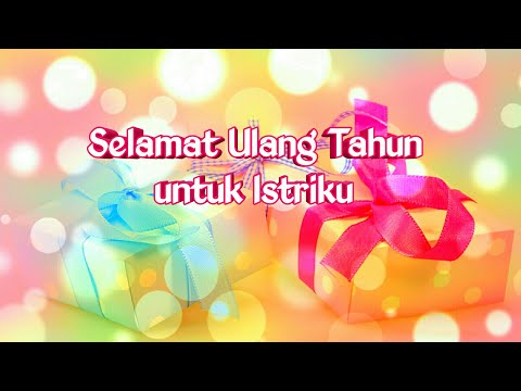 download lagu mp3 mp4 Ucapan Ulang Tahun Untuk Istri, download lagu Ucapan Ulang Tahun Untuk Istri gratis, unduh video klip Download Ucapan Ulang Tahun Untuk Istri Mp3 dan Mp4 Full Gratis