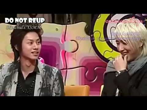 ENGSUB Angry Heechul because Hankyung doesn't like him as a personal translator