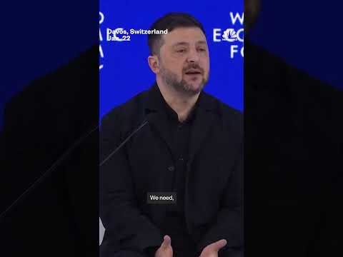 Zelenskyy says he thinks it's 'the last mile' for peace talks after meeting with Trump in Davos