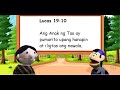 EPISODE 1 - Ang Kuwento ni Zacqueo (Children Bible Story in Tagalog)