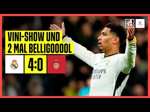 Real deklassiert Verfolger Nummer 1 im Titelrennen: Real Madrid - Girona 4:0 | LaLiga | DAZN