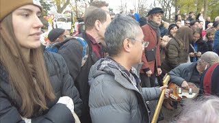 Yes It Is- John Lennon&#39;s 43rd Memorial at Strawberry Fields, NYC.