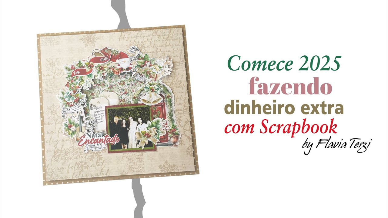 Comece 2025 fazendo dinheiro extra com Scrapbook