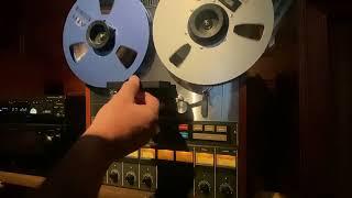 Video thumbnail for Teac 80-8 Tascam Series 8 Track 1/2" Analog Multitrack Reel to Reel. by marcusdolby1