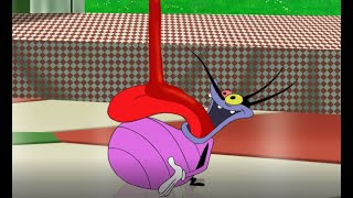 हिंदी Oggy and the Cockroaches - Fancy a Pizza? (S03E28) - Hindi Cartoons for Kids