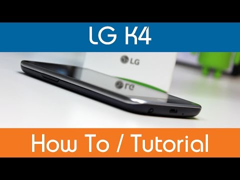 How To Set A Screen Timeout - LG K4
