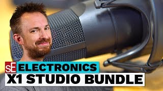 Video thumbnail for sE Electronics X1 Studio Bundle Setup by Mike Russell