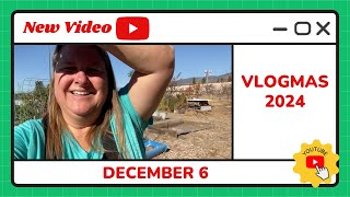 Happy Vlogmas Day #6 - Gardening & Digital Planner Template