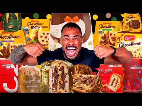 I ATE ALL THE PANETTONES IN BRAZIL! (FROM WORST TO BEST)