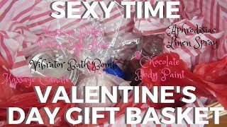 Sexy Time DIYs ♥ Valentine's Day Gift Basket!