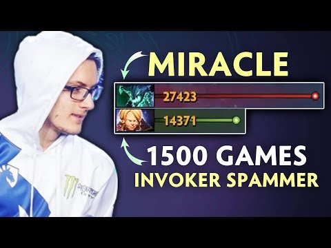 Never pick INVOKER vs MIRACLE — M-GOD DESTROYING MID