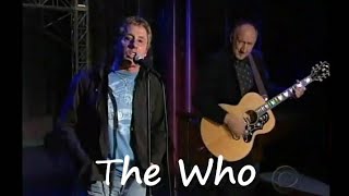 The  Who - Man In A Purple Dress 9-14-06 Letterman