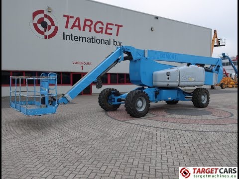776966 GENIE Z-135/70 ARTICULATED Z135/70 4x4x4 DIESEL BOOM WORK LIFT W/JIB 4315CM 07-2005