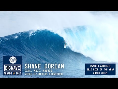 Shane Dorian at Jaws - 2017 Billabong Ride of the Year Entry - WSL Big Wave Awards