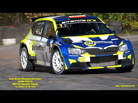Słaby Michał Witamina Motorsport - SKODA FABIA R5 - WWTECH SuperOES 10 Runda Tor Kielce 25-10-2025