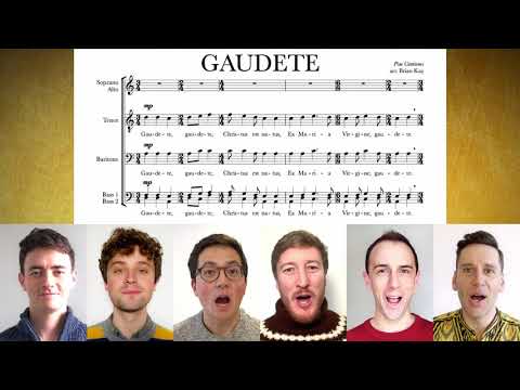 The King's Singers - Gaudete (arr. Brian Kay)