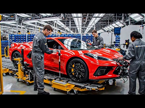 Building a Chevrolet Corvette C8 From Bare Shell to Road-Ready — [FULL FACTORY TOUR]
