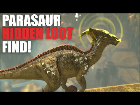 I Used A Parasaur To find Their Hidden Loot! | Ark Official Pvp E133