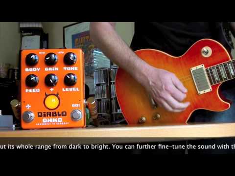 OKKO Diablo Gain+: Les Paul to HIWATT Custom 50 SA212