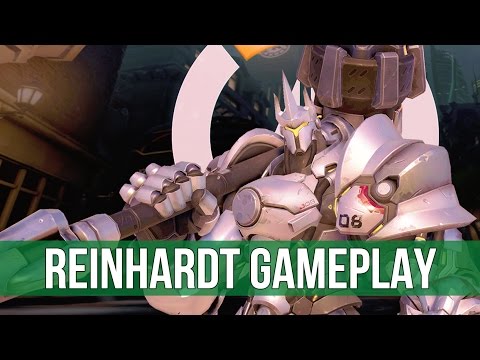Overwatch Beta: Reinhardt Gameplay!
