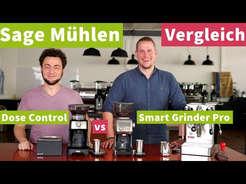 Sage Espressomühlen - Vergleich Smart Grinder Pro vs. Sage Dose Control