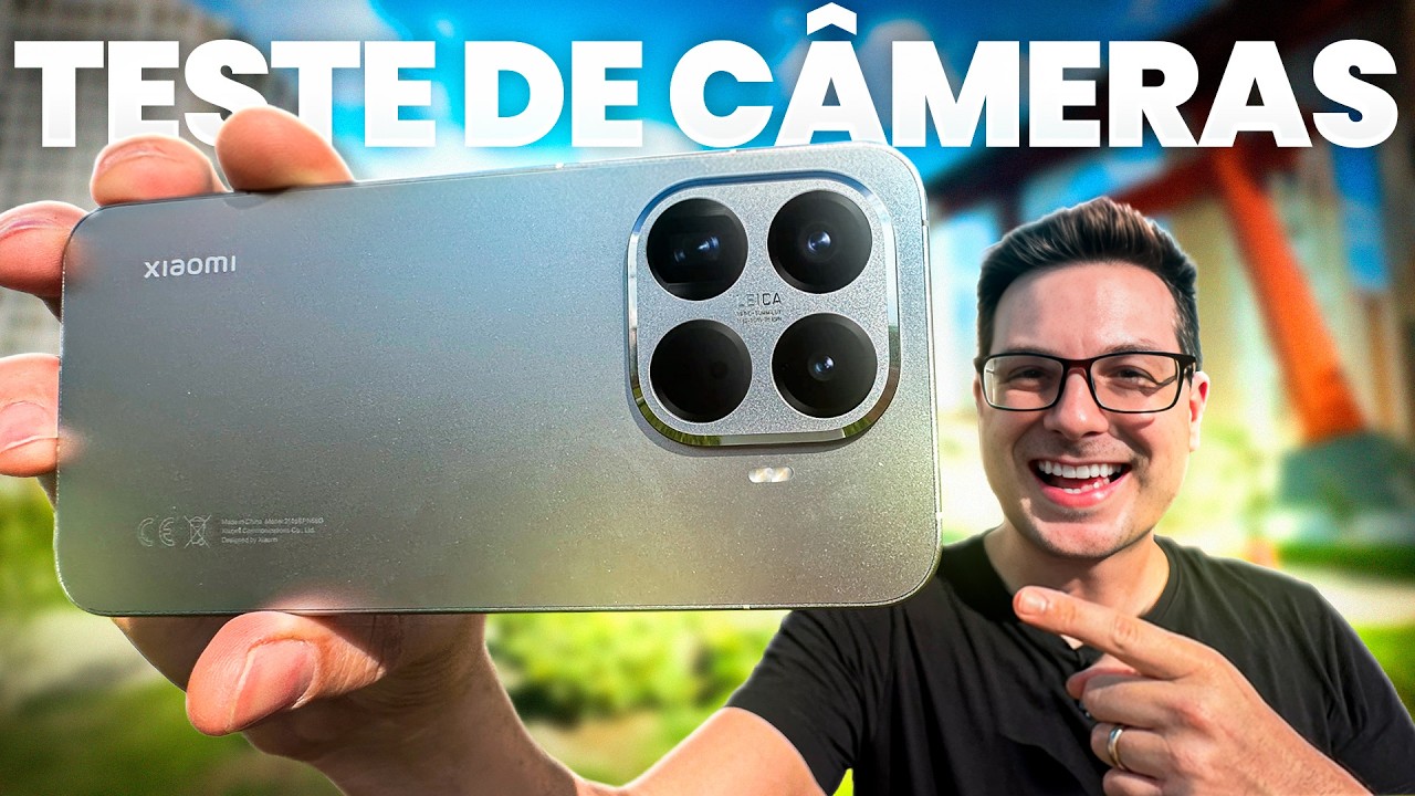 XIAOMI 15T Pro têm ZOOM de 100X e CÂMERAS da LEICA! Teste COMPLETO!