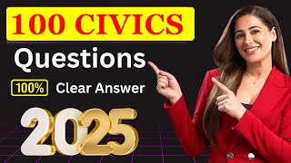 2025 random 100 civics questions and answers - U.S. citizenship test 2025 I N400 Interview #n400