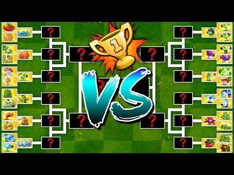 PvZ 2 BIG Tournament - Who Will Win? - Plant vs Plant Challenge