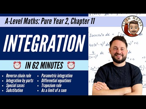 Integration (Year 2) in 1 hour • A-Level Maths, Pure Year 2, Chapter 11 📚
