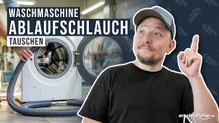 Ablaufschlauch Waschmaschine tauschen - so einfach geht es!
