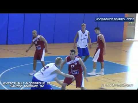 Baloncesto Alcobendas-Nautico Tenerife 89-64 3ª Jornada EBA 2011-12 alcobendasdigital.com