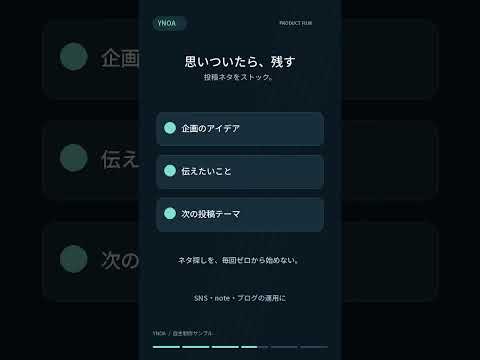 文章と画像から商品・サービス紹介動画を制作します 伝えたい内容を整理して、30秒の字幕付き動画に