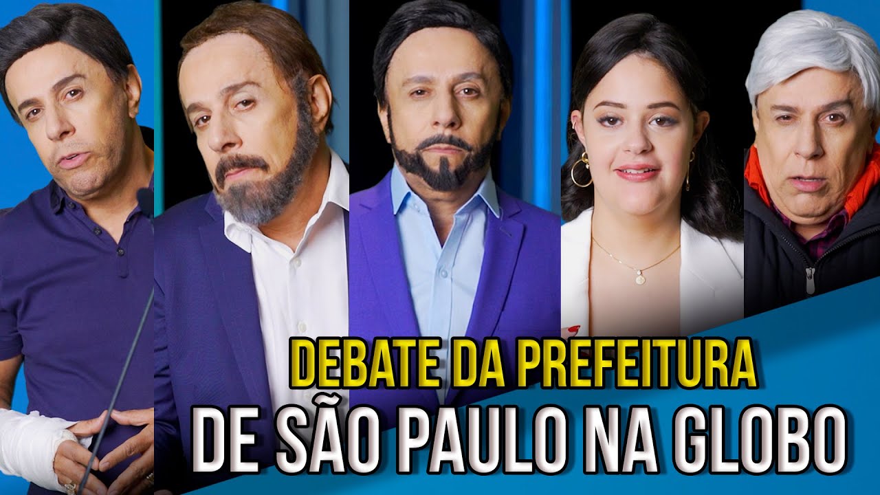 Debate da Prefeitura de São Paulo na Globo