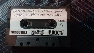 The Bob Stephenson Outdoor Show - October 13, 1996 - KILT 610 AM radio Houston