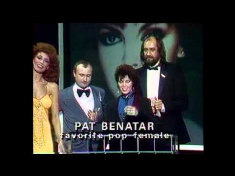 Pat Benatar Wins Pop Female - AMA 1984