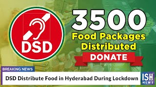 DSD Distribute Food in Hyderabad During Lockdown